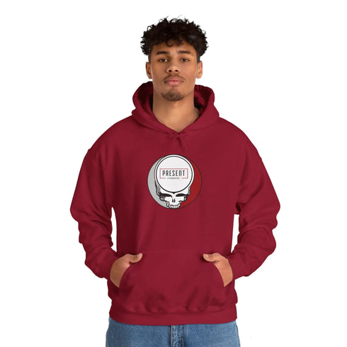 Present Company Steal Your Face Grateful Dead Unisex Hoodie - StealieShop